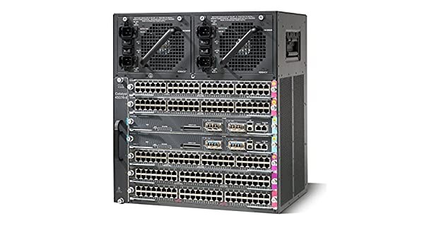 CISCO CATALYST WS-C4507R+E 4500E SERIES 7 SLOT CHASSIS FOR 48GBPS/SLOT, FAN, NO PS